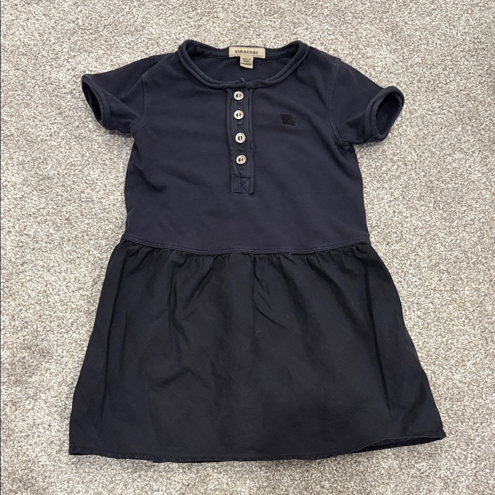 Burberry Casual Dress, Navy, 2T